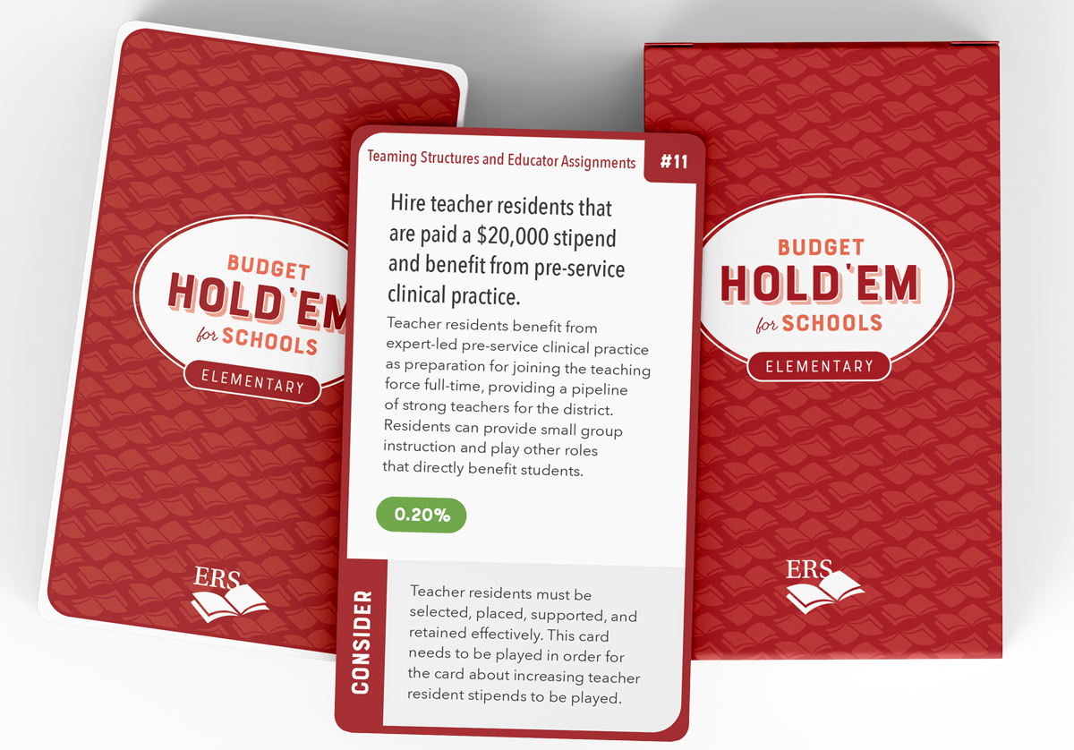 Elementary School Hold'em Card Box