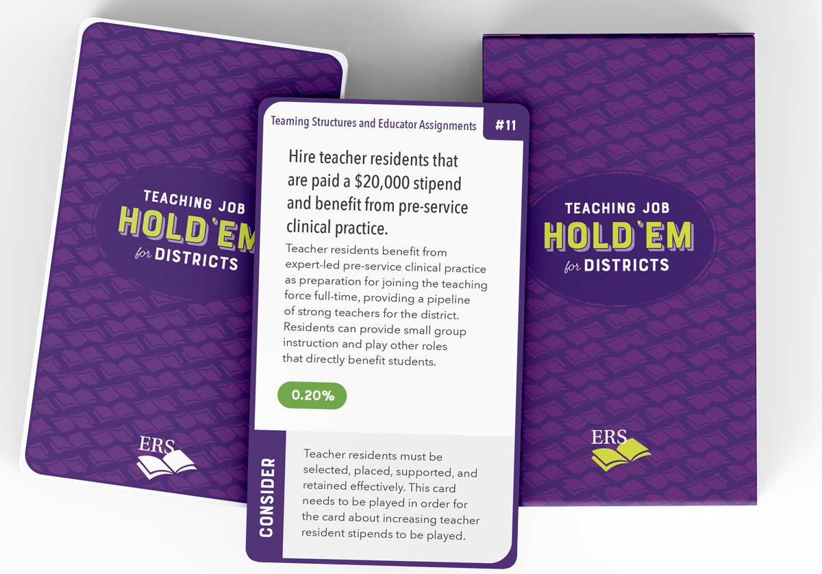 Teaching Job Card Box